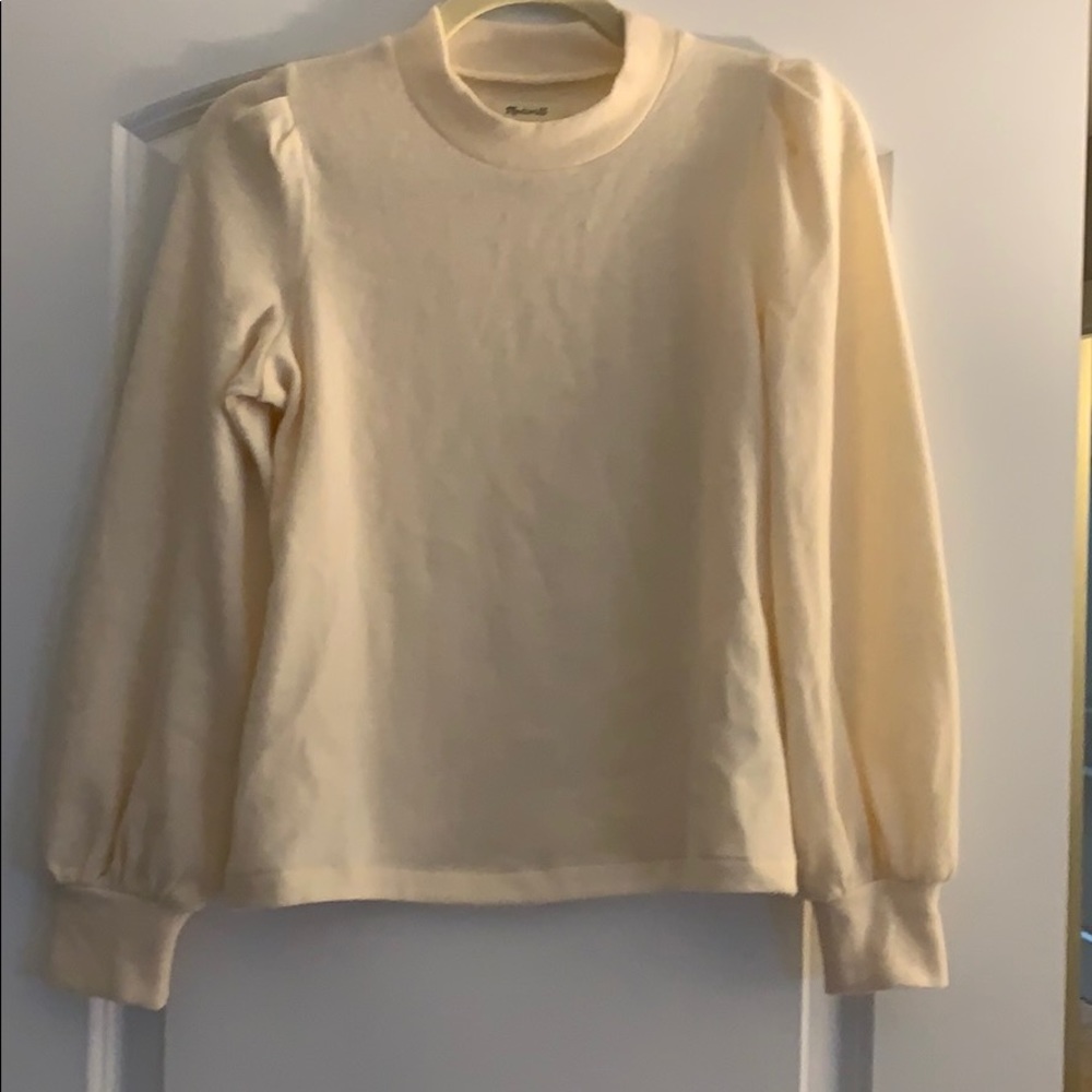 Puff sleeve Madewell sweater